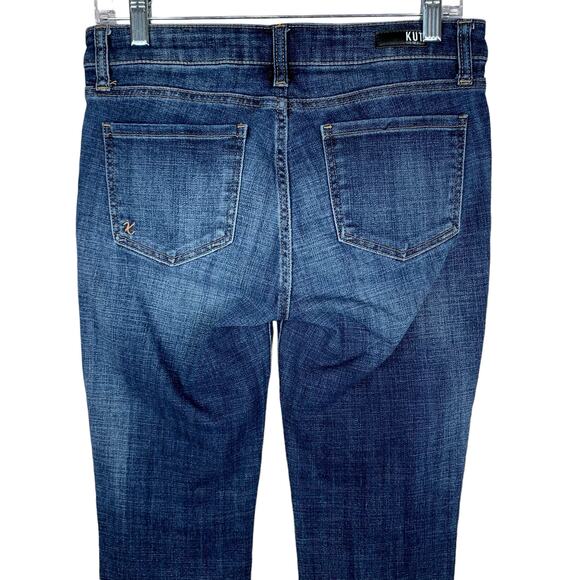 Kut From The Kloth Catherine Jeans Boyfriend Dark Wash Women's 2 (30 x 29.5) - Picture 7 of 8